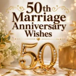 50th Marriage Anniversary Wishes