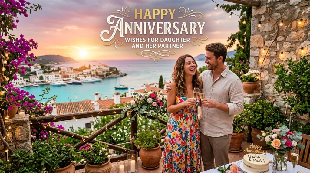 Anniversary Wishes for Daughter and Her Partner