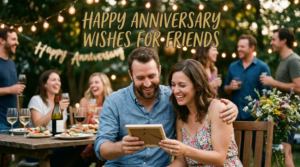 Anniversary Wishes for Friends