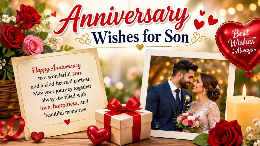 Anniversary Wishes for Son
