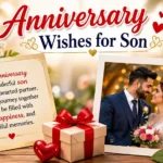 Anniversary Wishes for Son