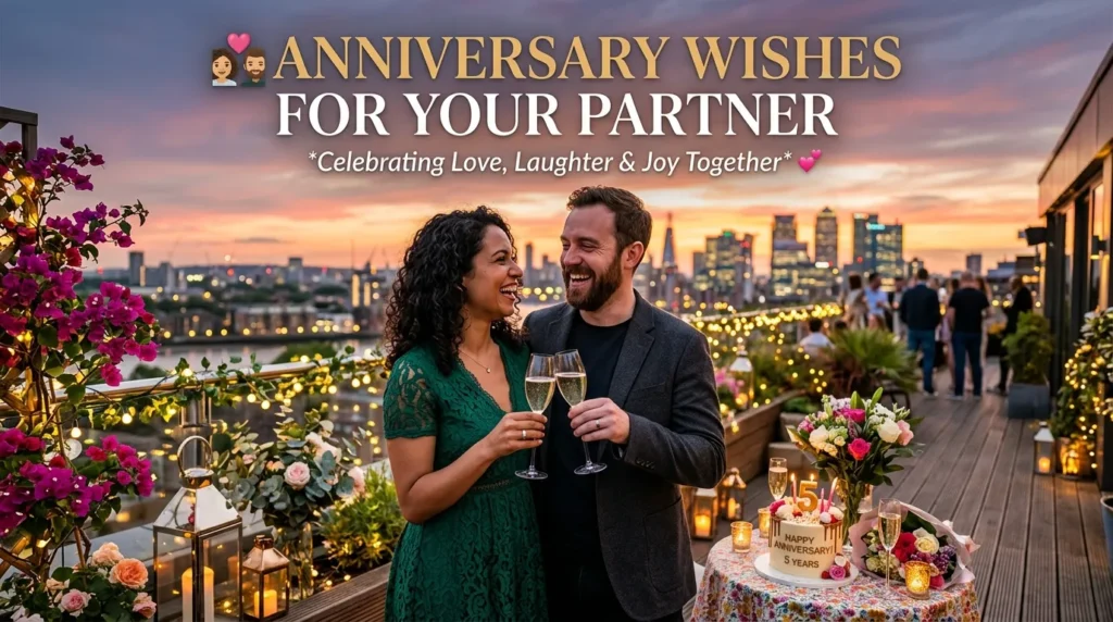  Anniversary Wishes for Your Partner