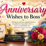 Anniversary Wishes to Boss