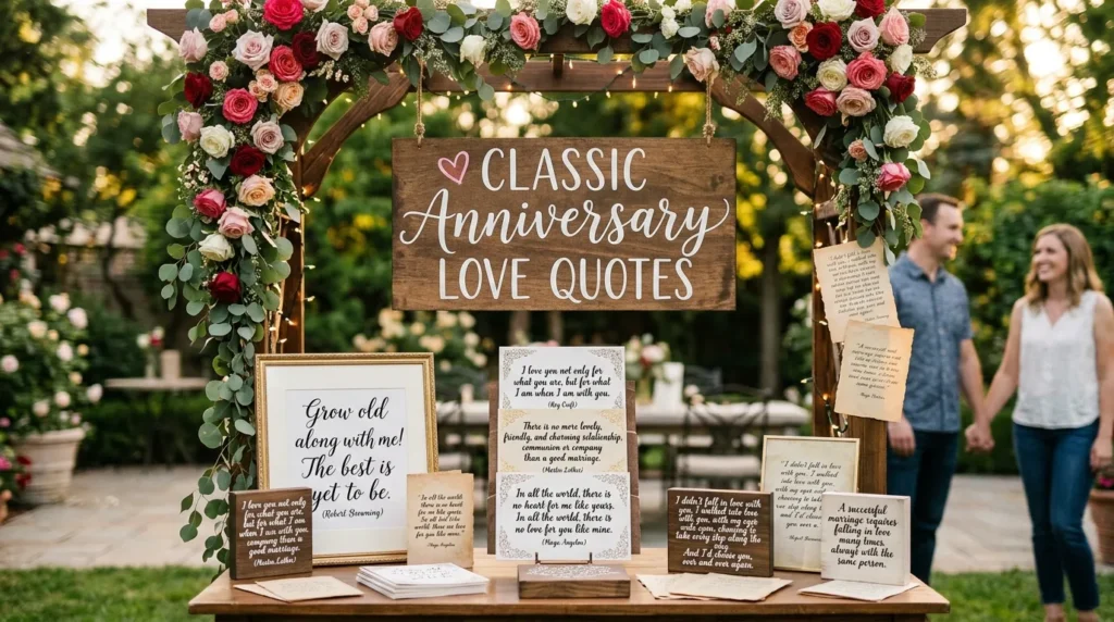 Classic Anniversary Love Quotes