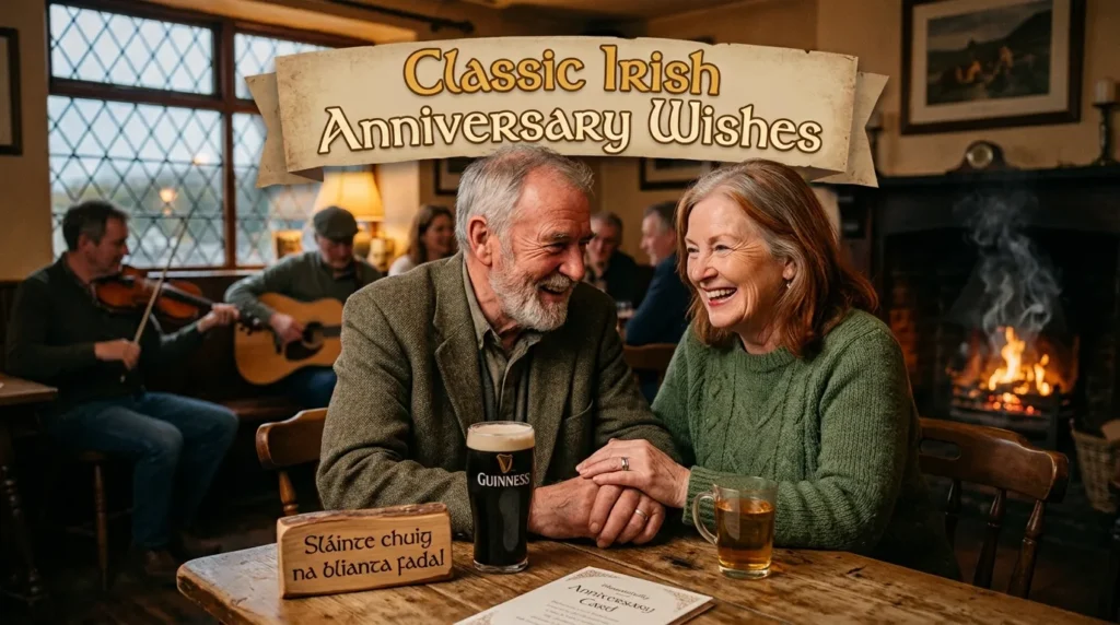 Romantic Irish Anniversary Messages