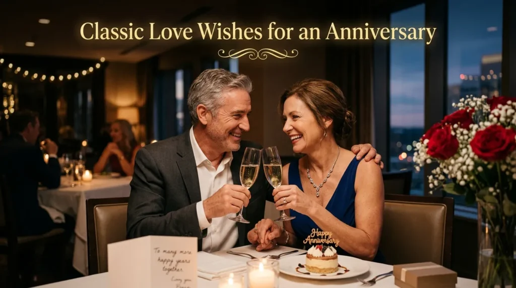 Classic Love Wishes for an Anniversary