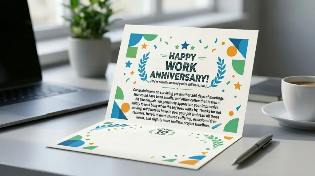 Funny Anniversary Messages