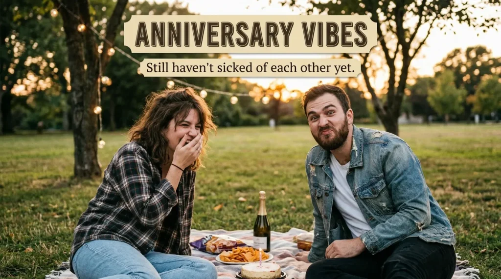 Funny Instagram Captions for an Anniversary