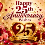 Happy 25th Anniversary Wishes