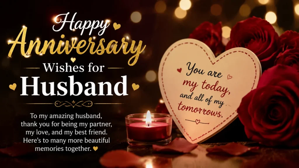Happy Anniversary Wishes for Husband