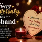 Happy Anniversary Wishes for Husband