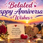 Belated Happy Anniversary Wishes