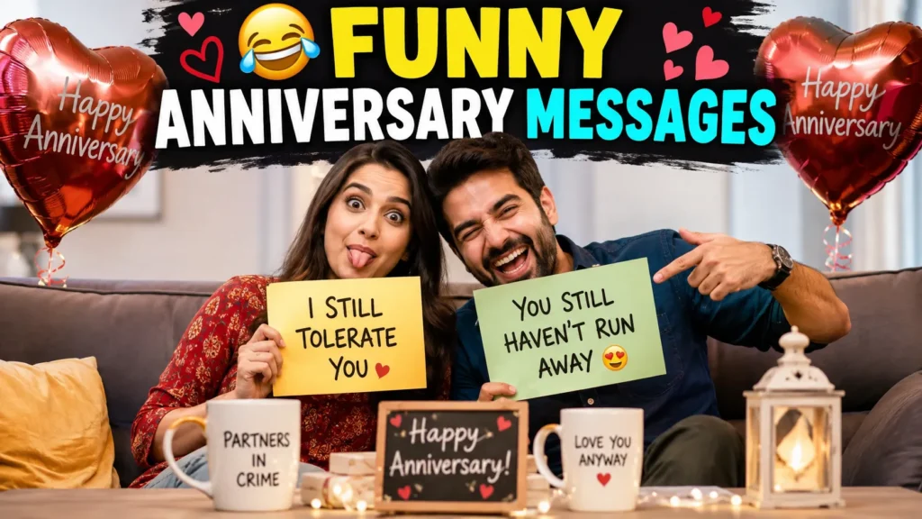 Funny Anniversary Messages