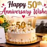 Happy 50th Anniversary Wishes
