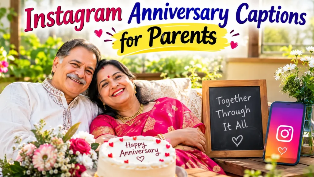 📸 Instagram Anniversary Captions for Parents