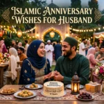 Islamic Anniversary Wishes for Husband
