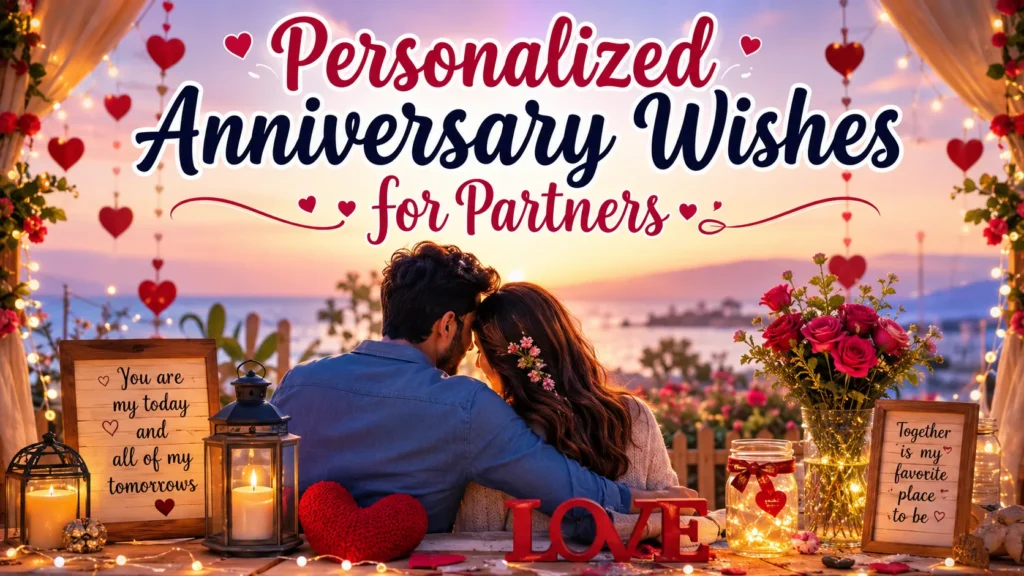 Personalized Anniversary Wishes for Partners