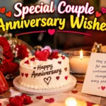 Special Couple Anniversary Wishes